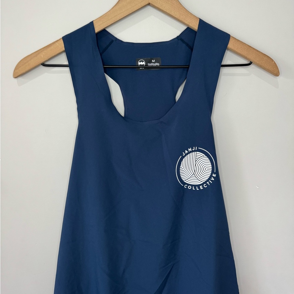 Janji Deep Blue Sleeveless Tank - Picture 3 of 9